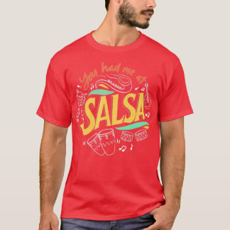 Salsa Dance Liebe Salsa Tanzabend Tanzvorführungen T-Shirt