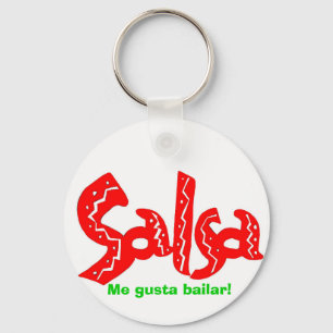 Salsa Dance Logo Produkte! Schlüsselanhänger