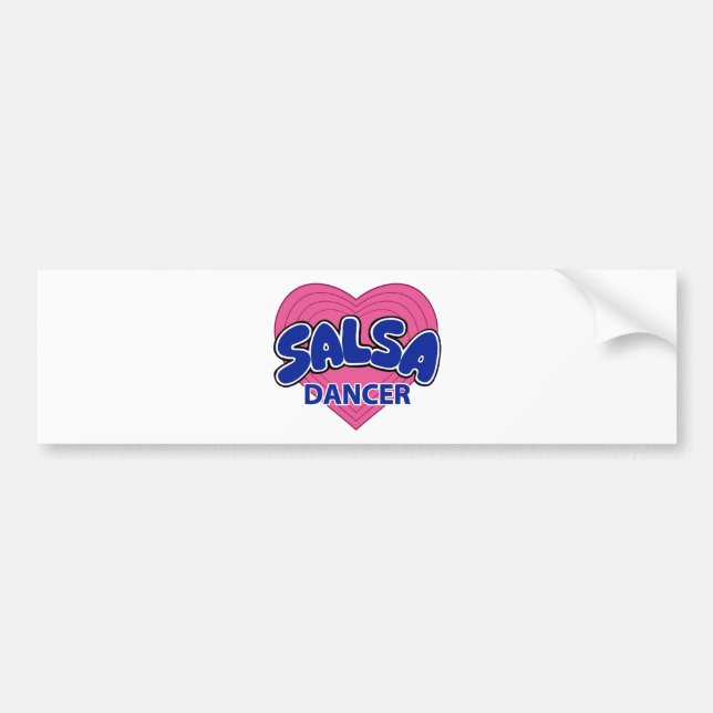 SALSA DANCER-1 AUTOAUFKLEBER (Vorne)