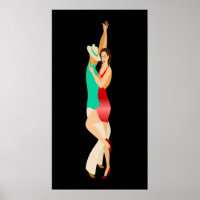 Salsa Dancers Dance Series