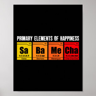 Salsa Dancing Salsa Bachata Merengue Dancer Poster