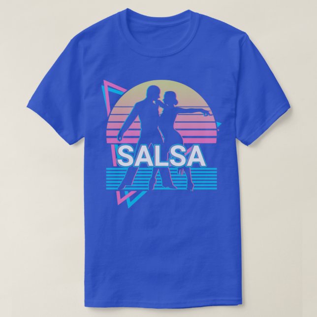 Salsa Dancing Salsa Dancer Retro Gift T-Shirt (Design vorne)