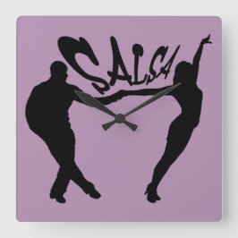SALSA, die SALSERO UND SALSERA Uhr TANZT