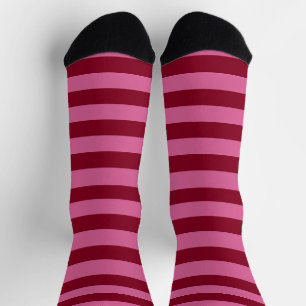 Salsa Flamingo Pink Streifen Socken
