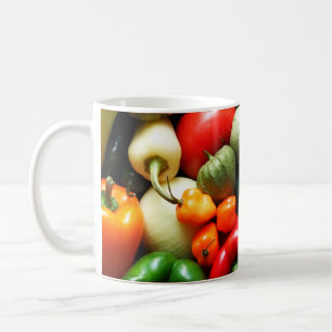 Salsa Gemüse, Tomaten, Paprikaschoten, Zwiebeltoma Kaffeetasse