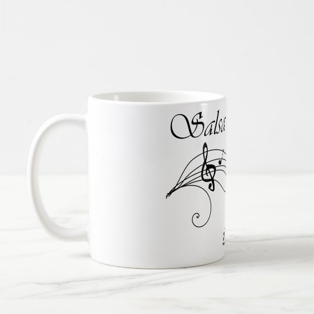 Salsa ist meine Therapie Kaffeetasse (Links)