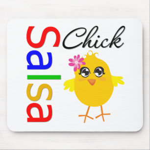 Salsa-Küken Mousepad