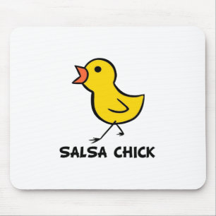 Salsa-Küken Mousepad