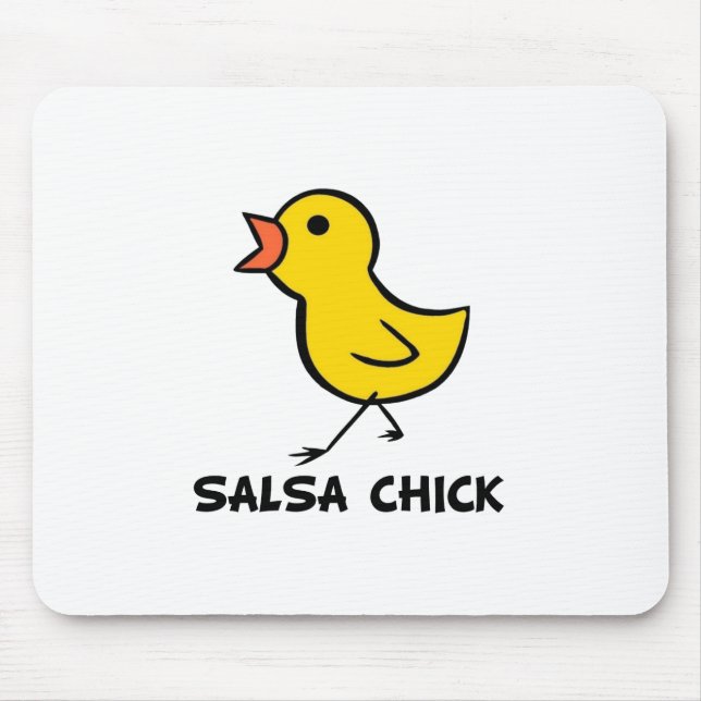 Salsa-Küken Mousepad (Vorne)