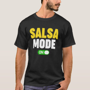 Salsa-Modus Ein T-Shirt