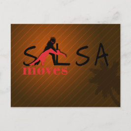 Salsa Moves - Postkarte
