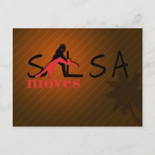 Salsa Moves - Postkarte