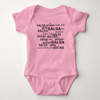 SALSA-Musterkörper für salsera oder salsero Baby Strampler