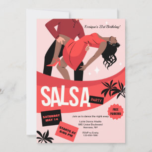 Salsa Party Einladung