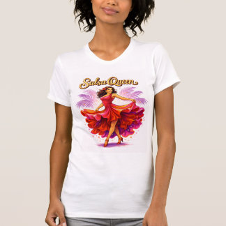 Salsa-Queen-T-Shirt für Salsa-Tanz T-Shirt