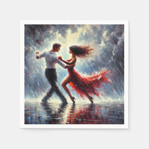 Salsa Tanz Serviette