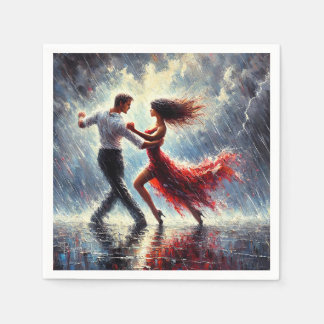 Salsa Tanz Serviette