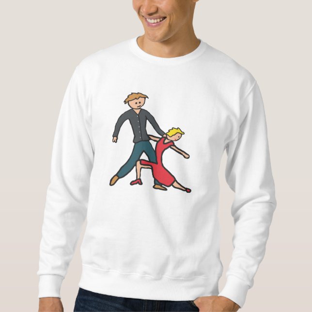 Salsa-Tanz Sweatshirt (Vorderseite)