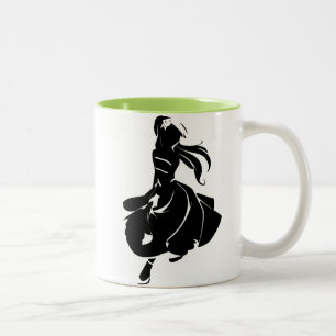 Salsa-Tänzer-Geschenk Zweifarbige Tasse
