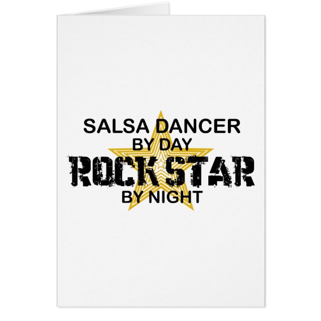 Salsa-Tänzer-Rockstar bis zum Nacht (Vorne)