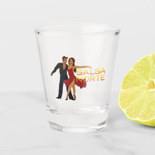 Salsa-Tänzer-Schnapsglas Schnapsglas