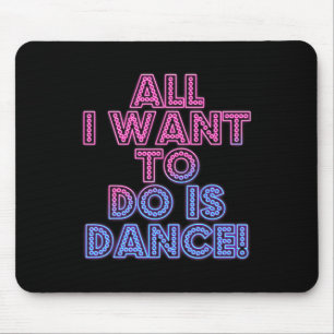 Salsa Tänzer tanzende Tänzer Alles, was ich Wollte Mousepad