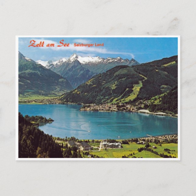 Salsburg Österreich - Postkarte (Vorderseite)