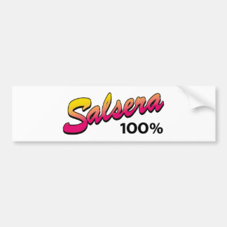 Salsera-100 Autoaufkleber