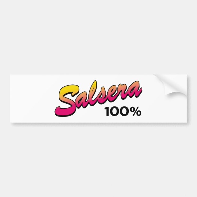 Salsera-100 Autoaufkleber (Vorne)