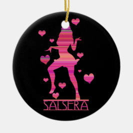 SALSERA - HEISSE TÄNZERIN KERAMIK ORNAMENT