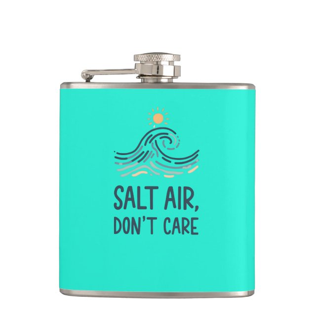 Salt air dont care flachmann (Vorderseite)