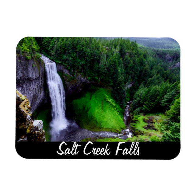 Salt Creek Falls Oregon Magnet (Horizontal)