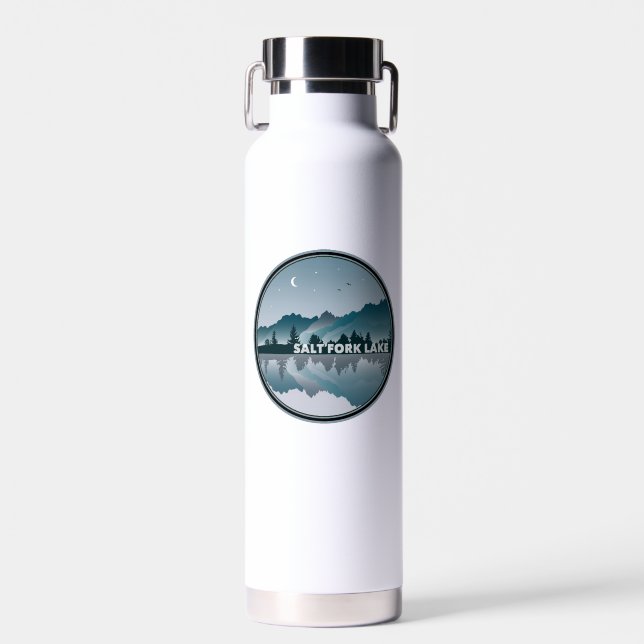 Salt Fork Sass Café - Wine Bar Trinkflasche (Vorne)