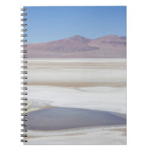 Salt Lake auf der Straße nach Argentinien Notizblock