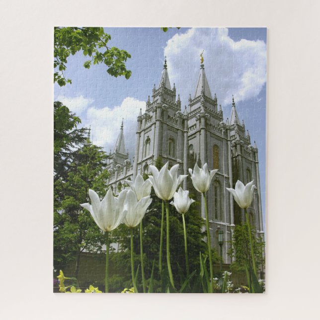 Salt Lake City Mormon Tempel Puzzle (Vertikal)