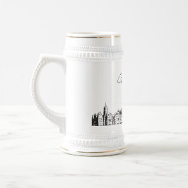 Salt Lake City Personalisiert Skyline Beer Stein Bierglas