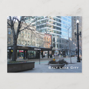 Salt Lake City Postkarte