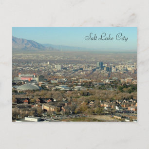 Salt Lake City Postkarte