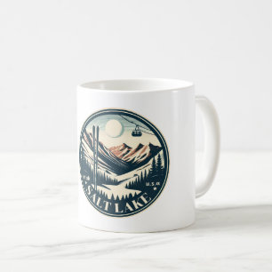 Salt Lake City Ski Resorts Utah Skikarena Kaffeetasse
