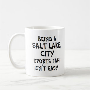 Salt Lake City Sportfan, zu sein Kaffeetasse