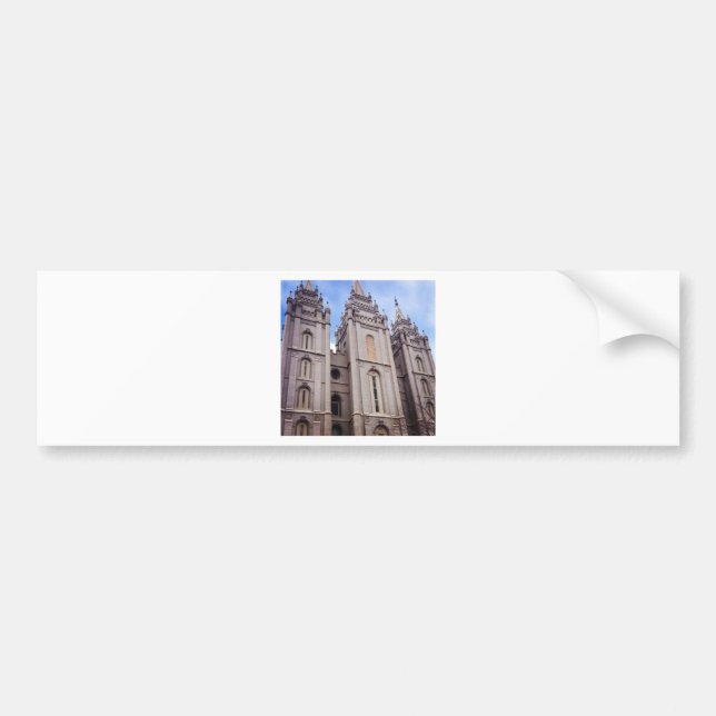 Salt Lake City-Tempel Autoaufkleber (Vorne)