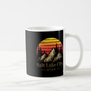 Salt Lake City Utah Bergwandern Souvenir Geschenk Kaffeetasse