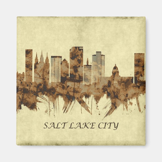 Salt Lake City Utah City City Magnet (Vorne)