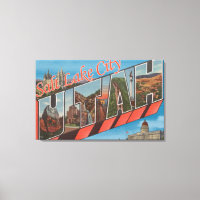 Salt Lake City, Utah - Große Briefmarkenszenen 2
