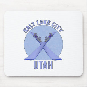 Salt Lake City, Utah Mousepad
