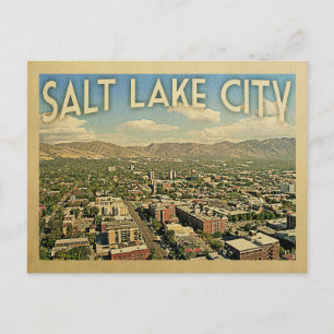 Salt Lake City Utah Postkarte