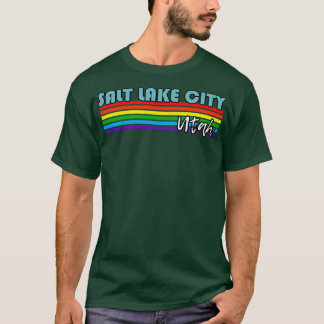 Salt Lake City Utah Pride Salt Lake City LGBT Gif T-Shirt