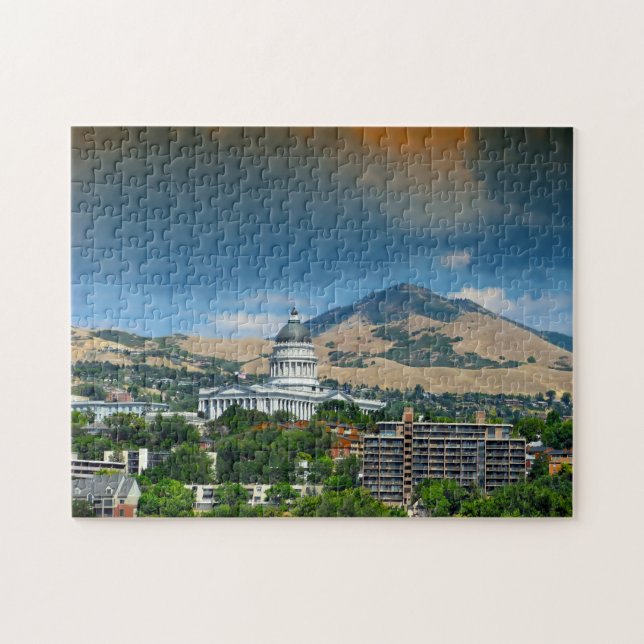Salt Lake City Utah. Puzzle (Horizontal)