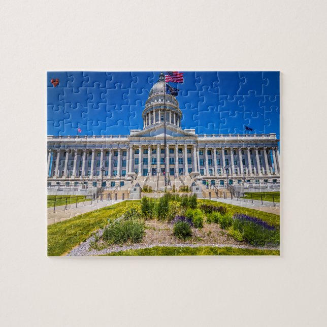 Salt Lake City Utah Puzzle (Horizontal)