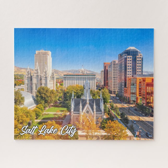 Salt Lake City, Utah, USA Puzzle (Horizontal)